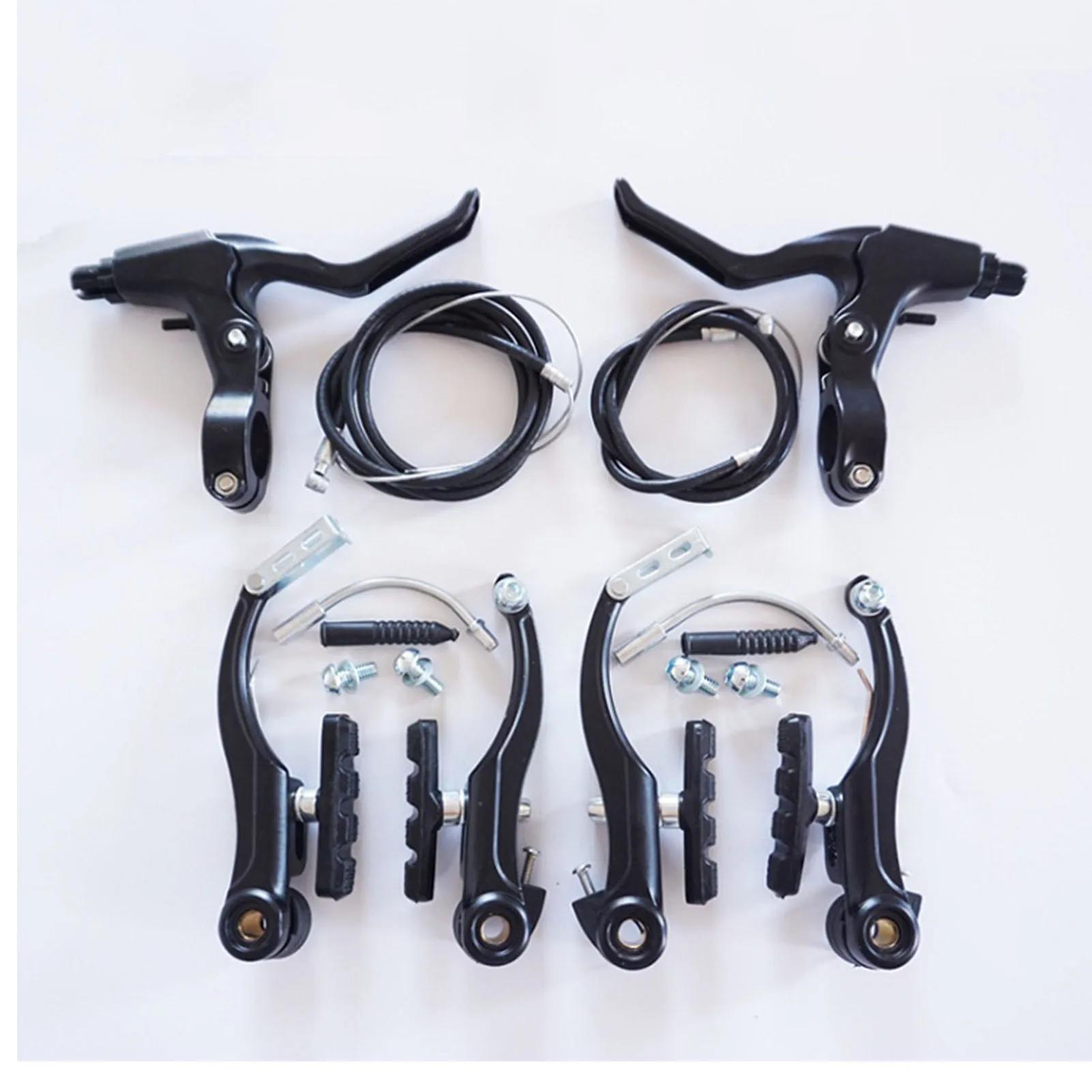 Ensemble de freins avant et arrière en V pour VTT, en alliage d'aluminium, accessoires d'équitation