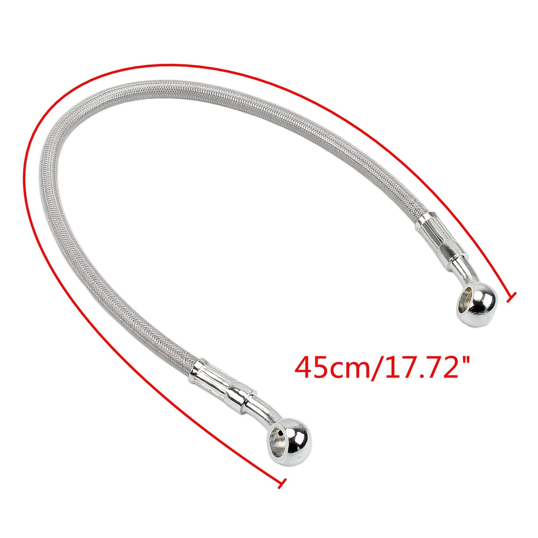 Tuyau d'huile de frein de Moto 39cm-150cm, ligne de frein universelle pour Moto, Pipeline tressé en