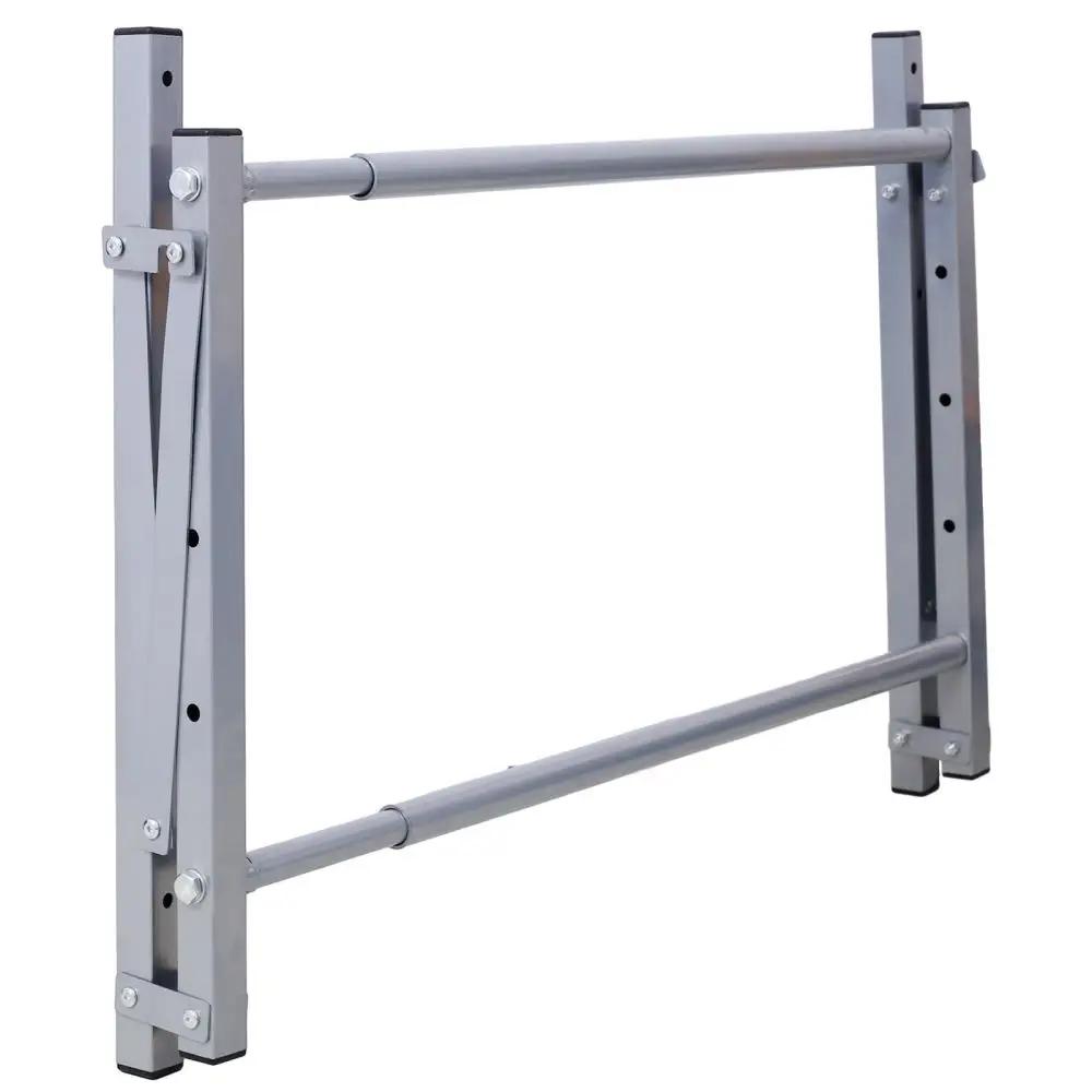 Dreamzon-Rangement mural pliable, 30.5 à 50.5 amarans de large, supporte 300 livres, argent