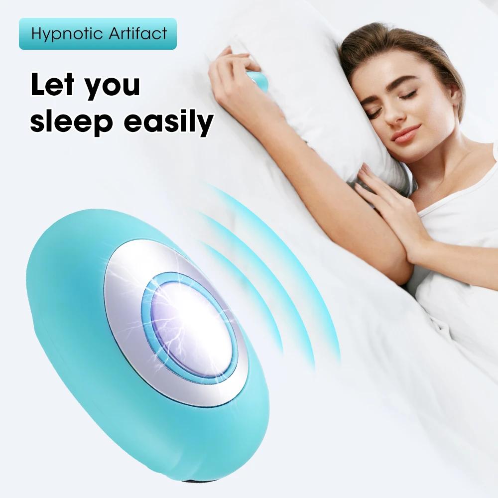 Aide au sommeil Soulagement de l'insomnie Microcourant Hypnose portable CES Stress mental Anxiété Dé
