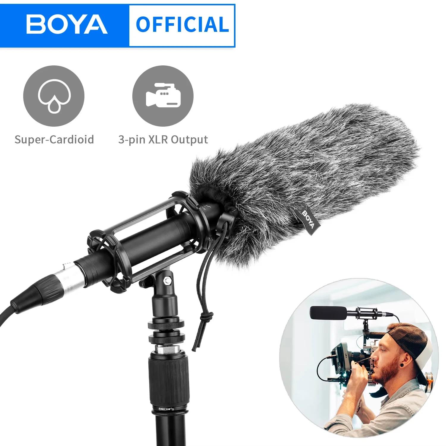 BOYA BY-BM6060 – Microphone professionnel à condensateur Super cardioïde, pour Canon, Nikon, Sony, v