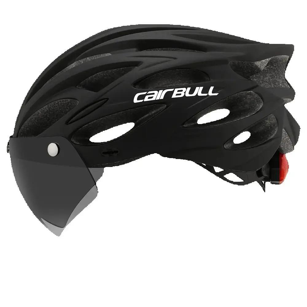 230gCAIRBULL casque ultraléger casque de montagne de route intégré moulé avec visière amovible lunet