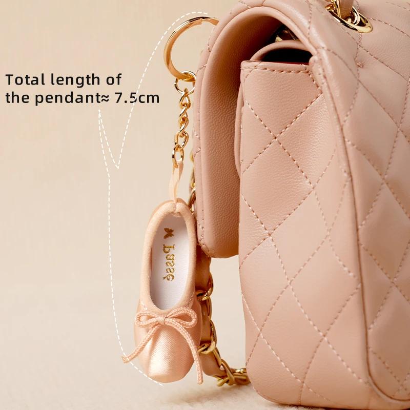Porte-clés de chaussure de Ballet pour filles, décoration de pédant de chaussure pour femmes, sacs d