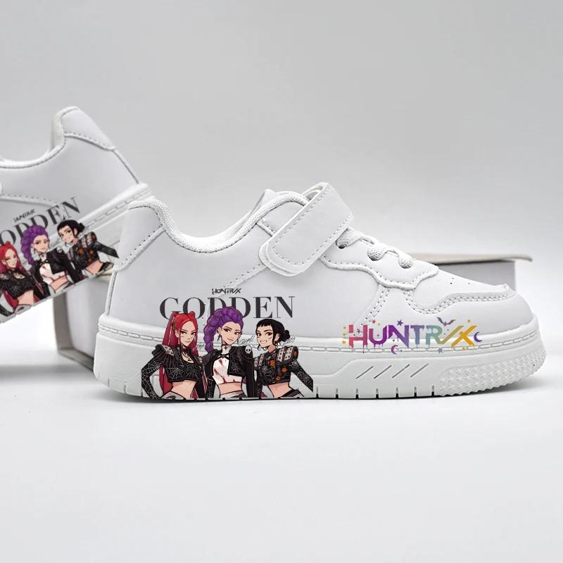 Chaussures décontractées pour enfants 2026, nouvelles baskets KPOP blanches pour garçons et filles,