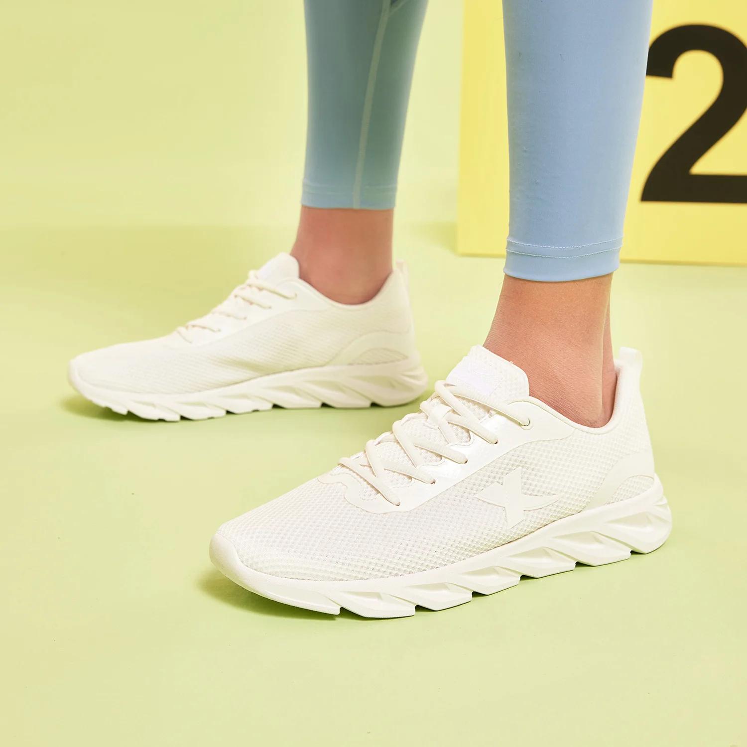 Xtep-Chaussures de course légères et respirantes pour homme, baskets de sport, de jogging, anti-baum