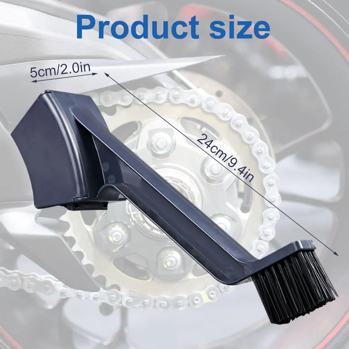 JOBooks-Brosse de Nettoyage d'Équipement de Moto, Nettoyeur d'Extérieur, Kit d'Outils de Nettoyage d