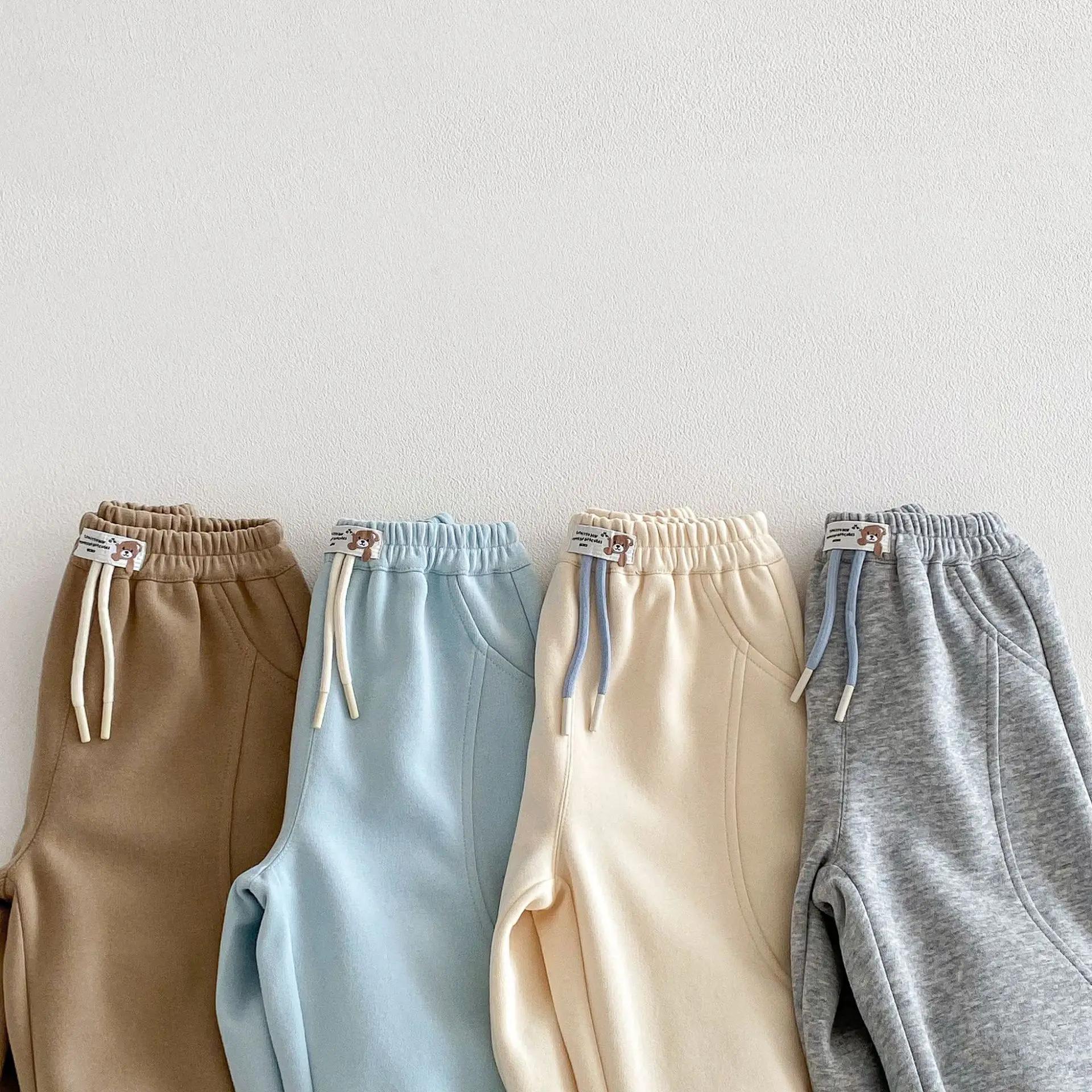 Pantalon de Sport pour garçon de 0 à 5 ans, sarouel de Style coréen, survêtement décontracté pour bé