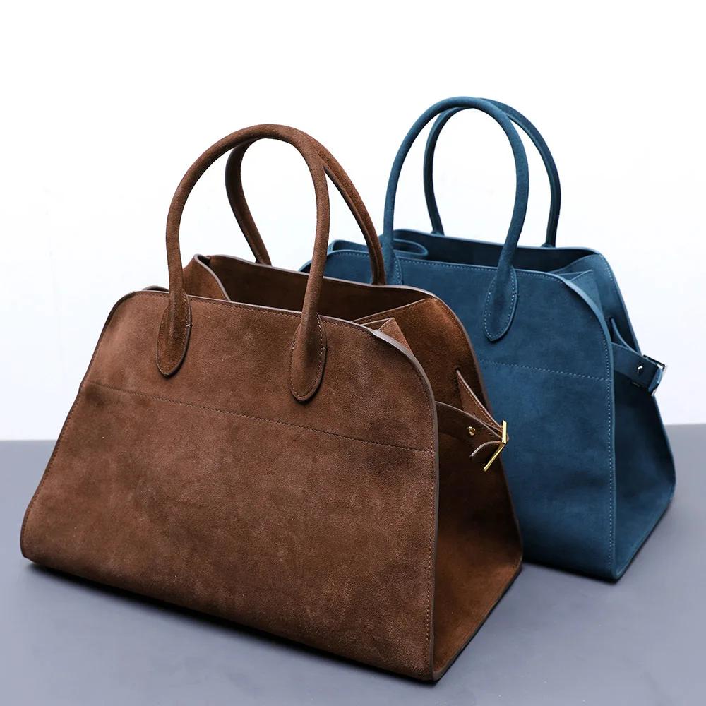 Sac fourre-tout Vintage en cuir de vache véritable pour femmes, sac à bandoulière de grande capacité