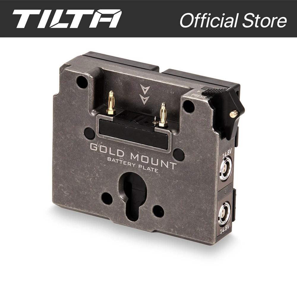 Plaque de batterie double TILTA TA-T08-BPV-B pour adaptateur Canon BP vers V-Mount pour RED Komodo,