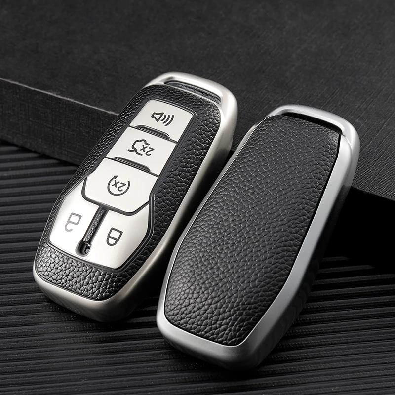 Étui en TPU pour clé télécommande, coque de porte-clés pour Ford Fusion Mondeo Mustang F 150 Explore