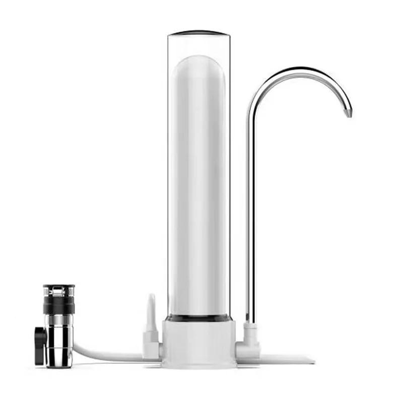 Purificateur d'eau domestique, filtre à eau du robinet direct, cartouche en céramique transparente