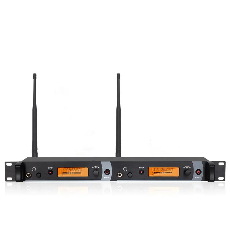 Système de monitoring intra-auriculaire professionnel SR-2050, moniteur multi-bodypack 2 canaux avec
