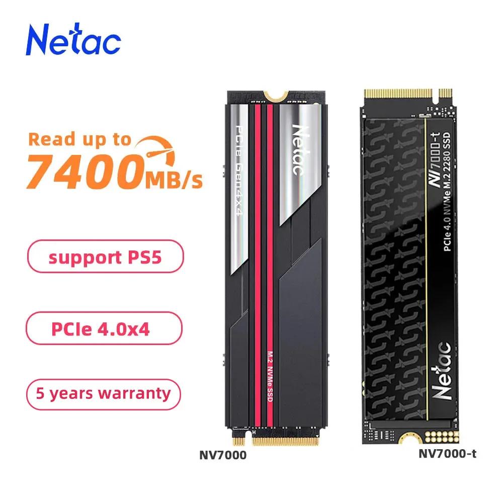 Netac-Disque SSD interne pour ordinateur portable, SSD M2 NVMe, 1 To, 2 To, 4 To, 512 Go, NVMe M.2 2