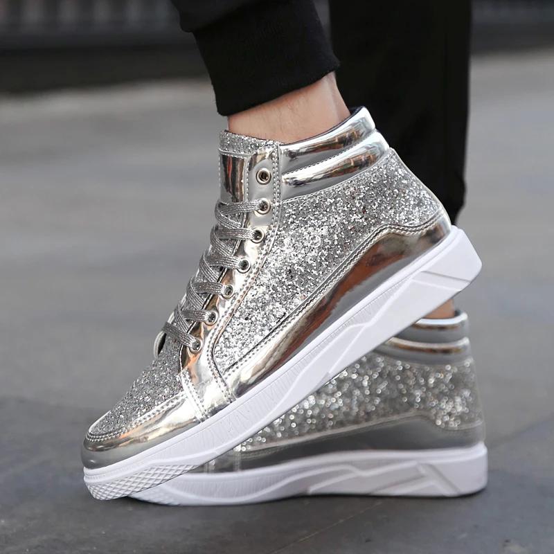 Chaussures en cuir décontractées pour hommes, version coréenne, petites chaussures plates blanches,