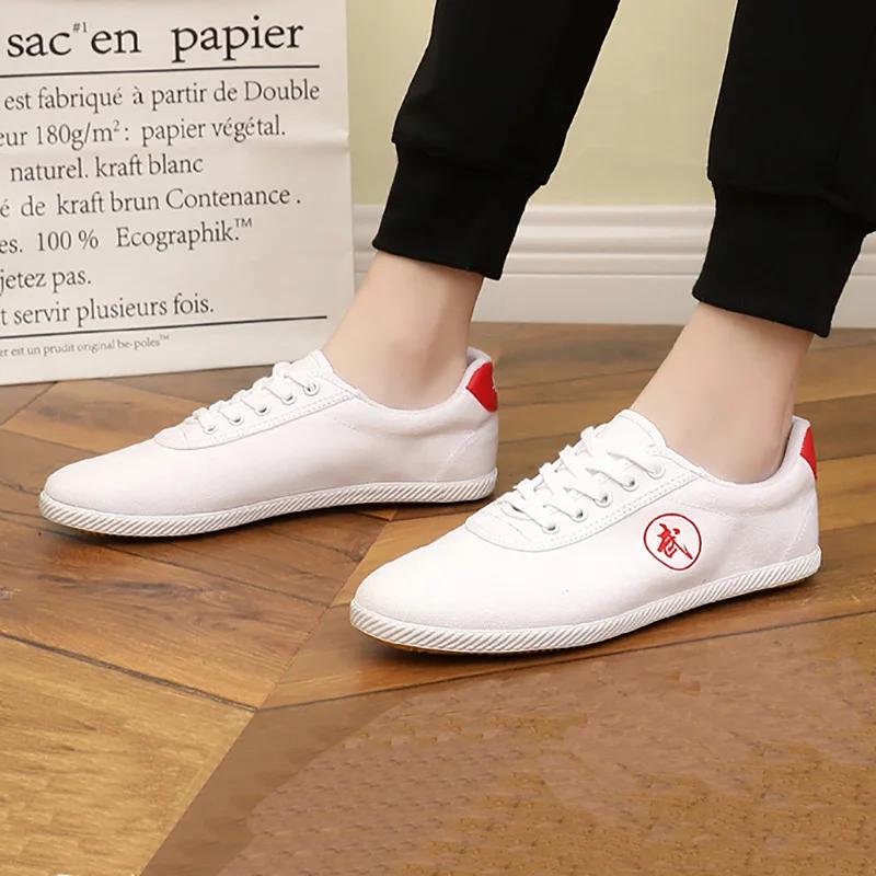 EU35-46 Professionnelle Toile Kung Fu Arts Martiaux Tai chapelle Taekwondo Wu Shu Karaté Sports Snea