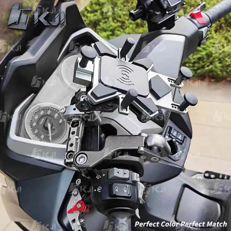 Pour Honda NSS FORZA 350/300/250/125/150/750 Barre de Renfort de Guidon CNC Barre d'équilibre de Mot