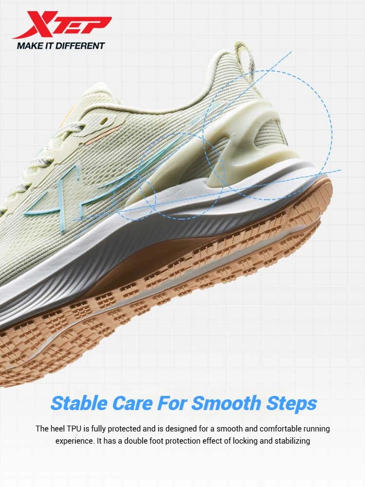 Chaussures de course Xtep Lingbu ET femme baskets sport professionnelles absorbant chocs printemps 2025