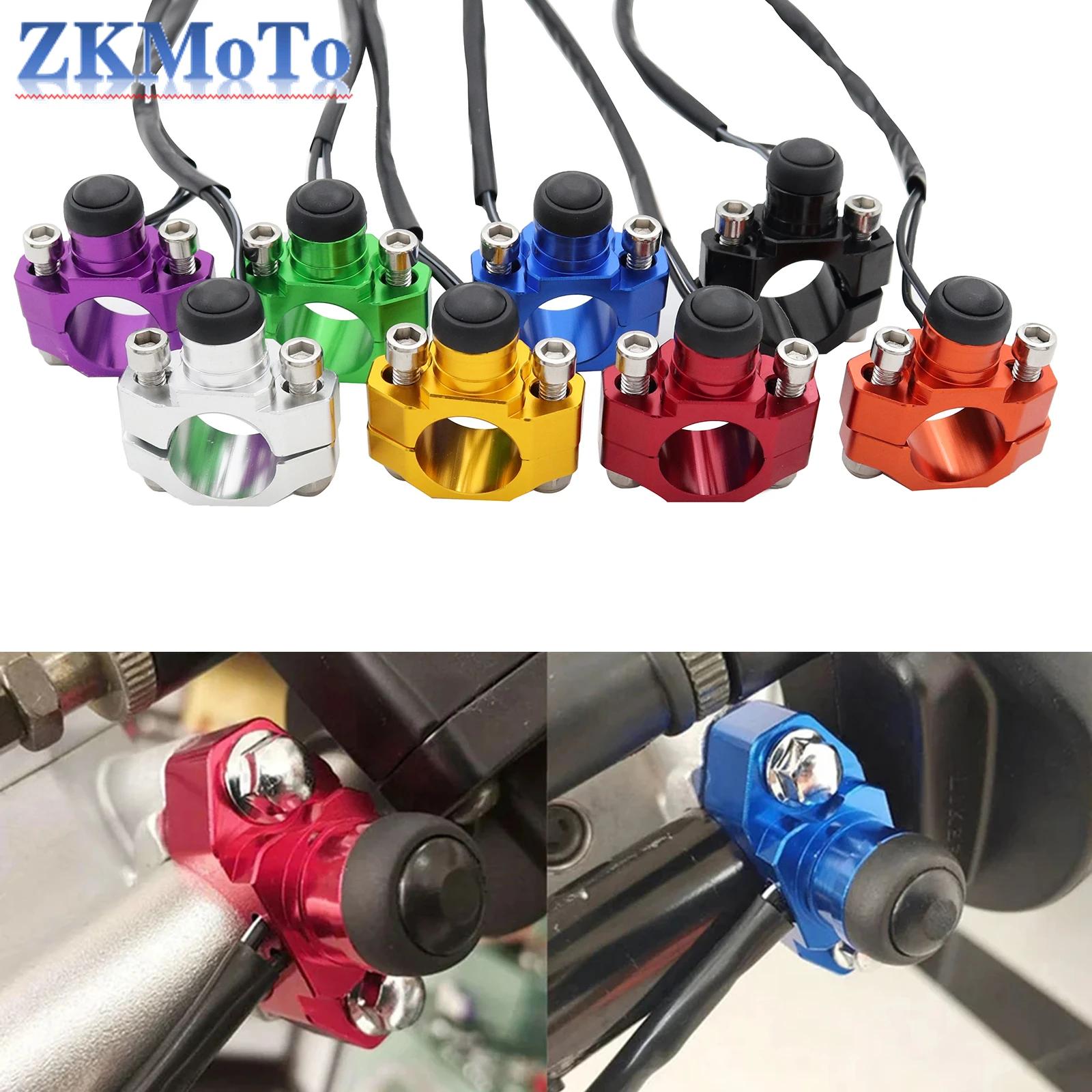 Interrupteur marche/arrêt de démarrage/arrêt en aluminium CNC pour moto, accessoire universel pour K