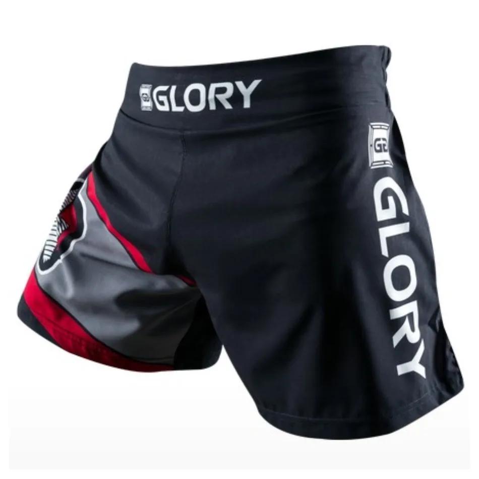 Mma noir Sanda Mma grand oiseau respirant Fitness entraînement short de boxe vêtements tigre Muay Th
