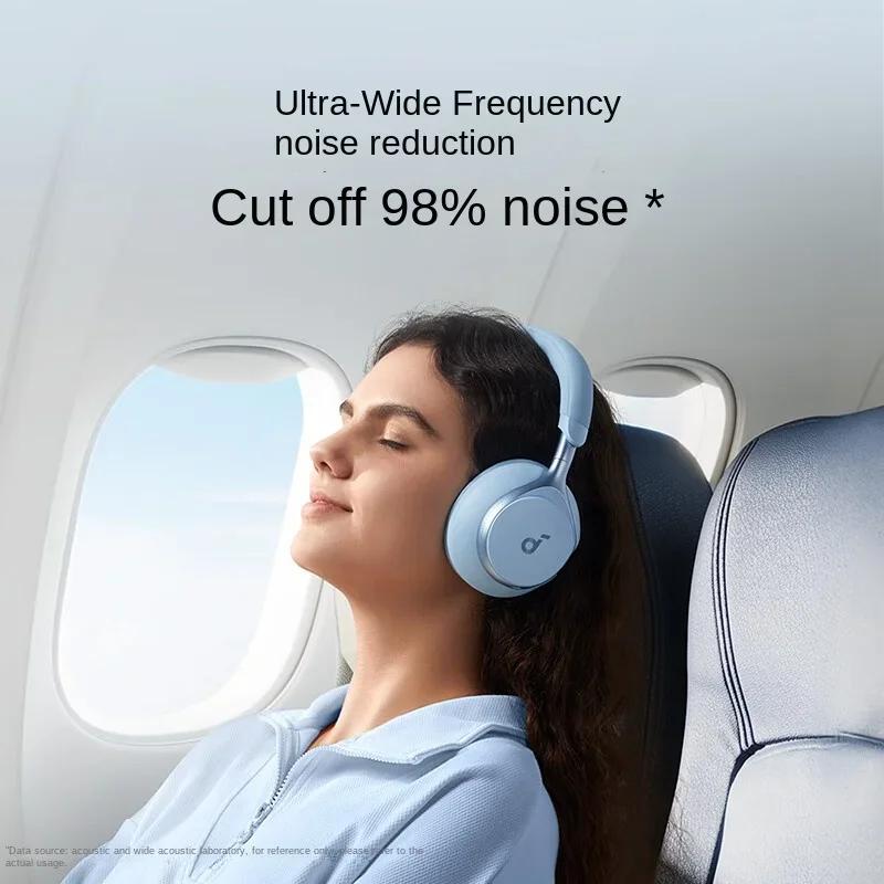 Anker SoundCore Space One /Hires/LDAC/Bluetooth Écouteurs sans fil à réduction de bruit active