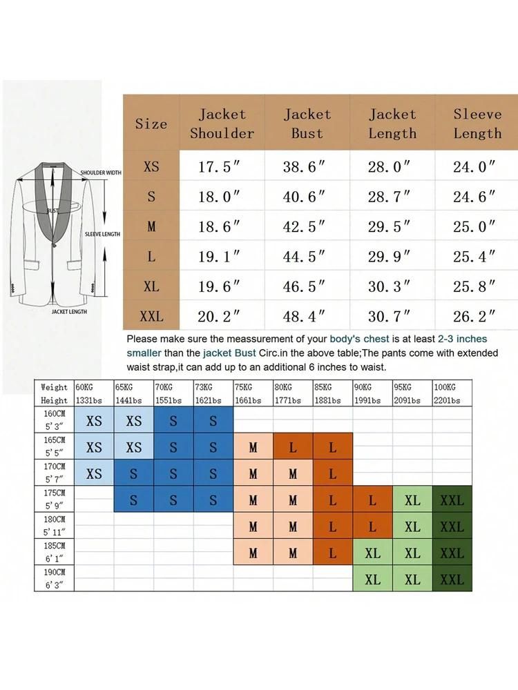Costume 2 pièces Jacquard pour hommes, coupe cintrée, Double boutonnage, veste et pantalon, ensemble