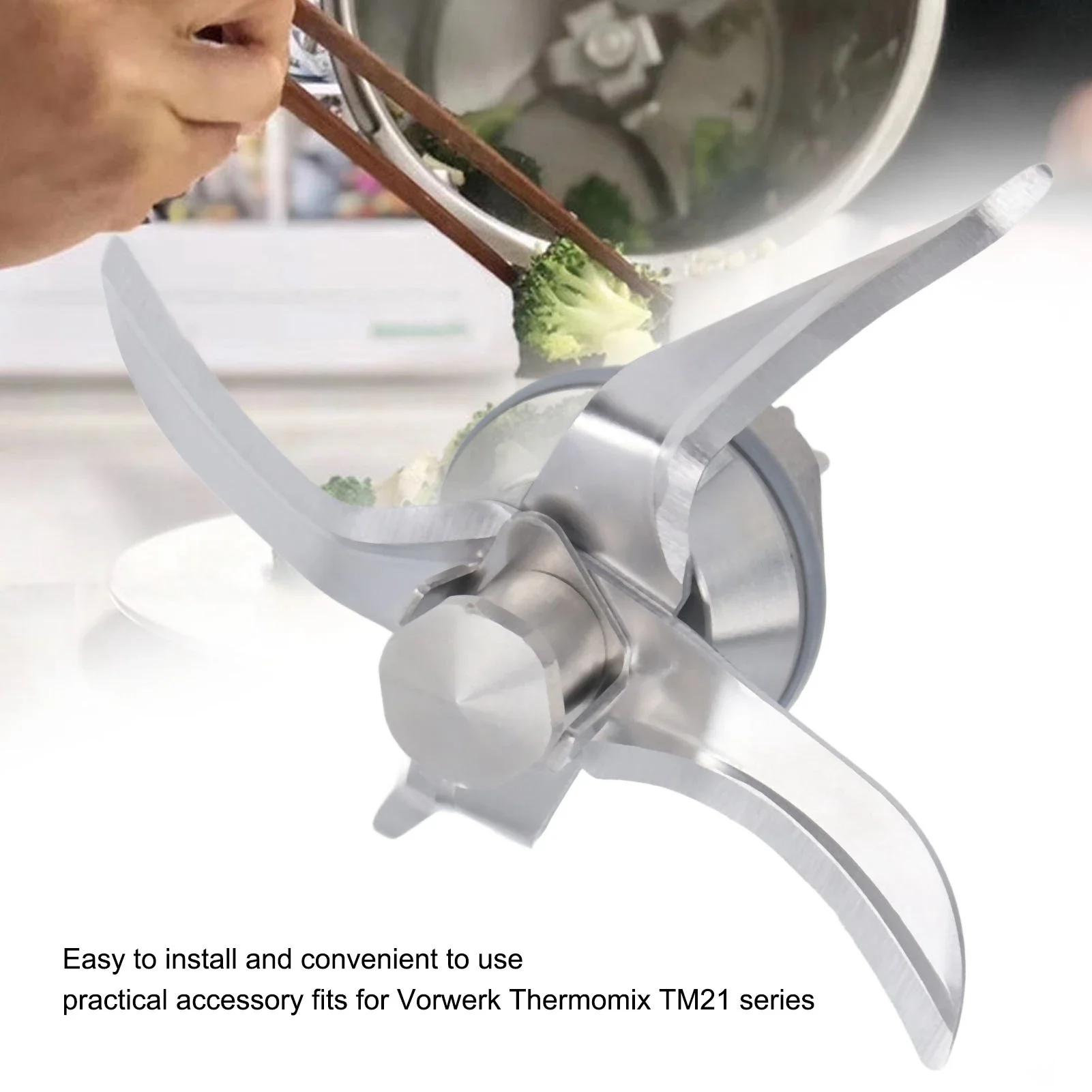 Vorwerk-Lame de mélangeur en acier inoxydable Thermomix TM21, pièces de rechange, accessoires de mél