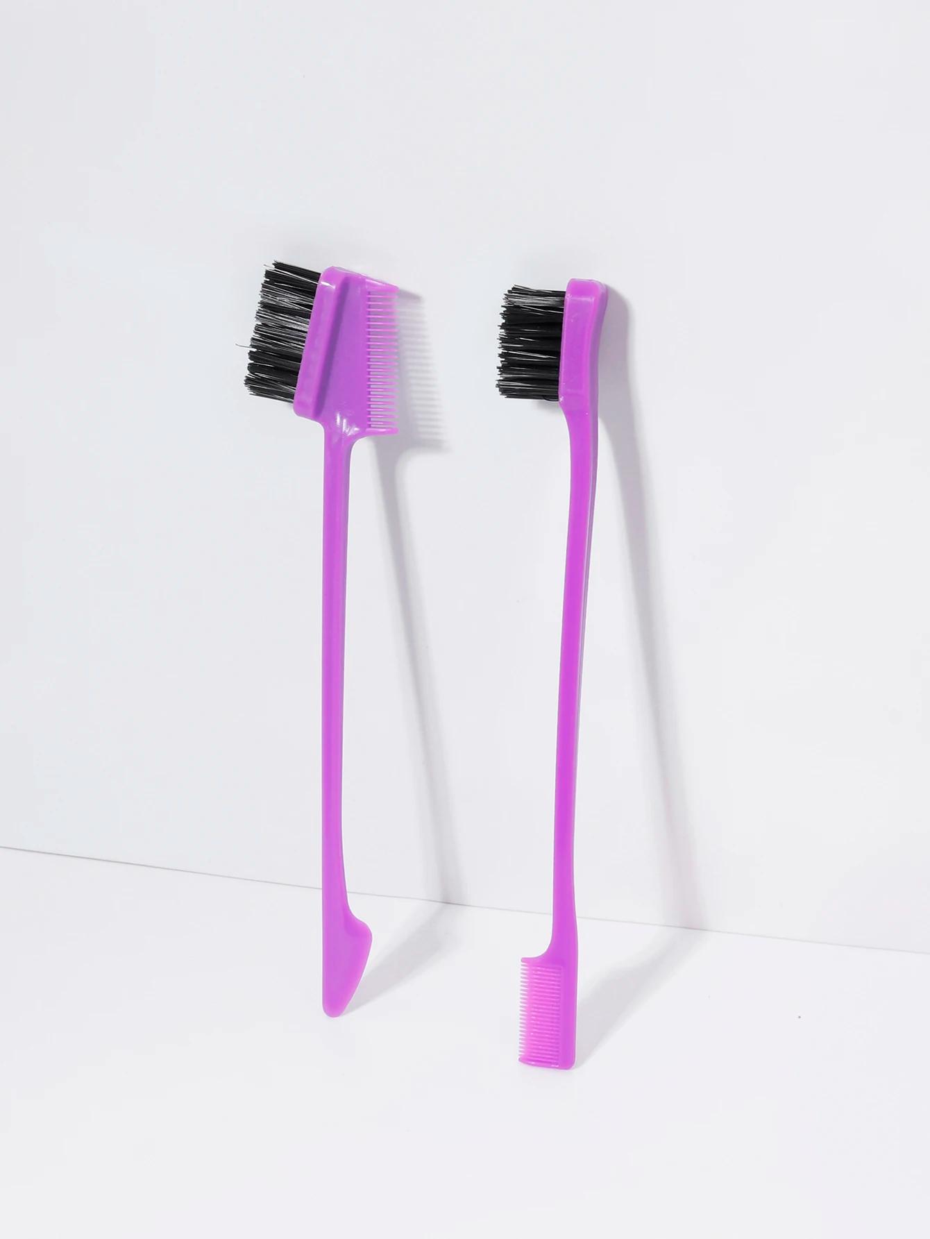 Brosses de contrôle des bords pour femmes, adaptées aux bords de cheveux, à la coiffure oculaire, sp