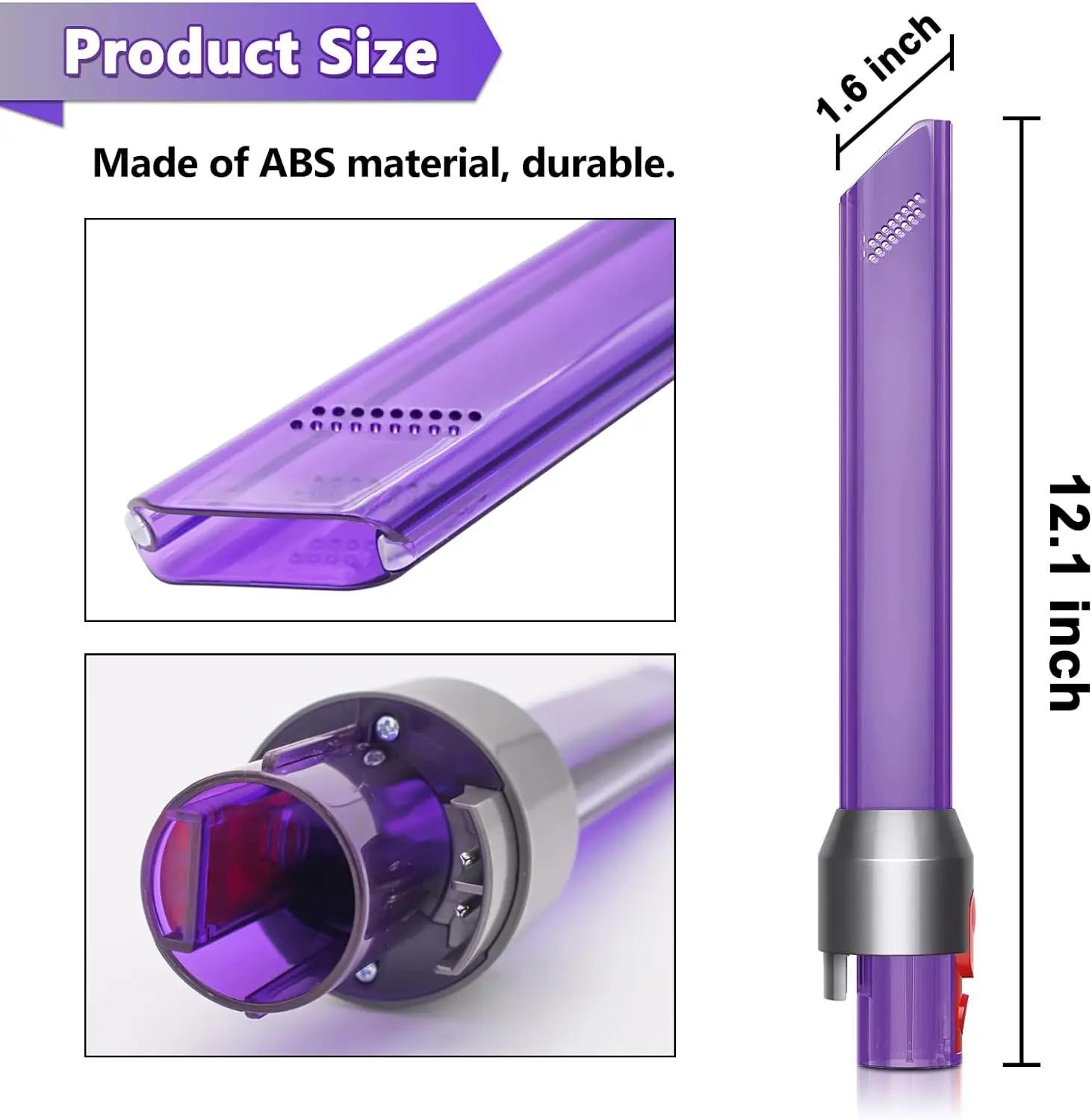 Tête de fente d'aspiration pour aspirateur Dyson V7 V8 V10 V11, tuyau lumineux LED, pièces de rechan
