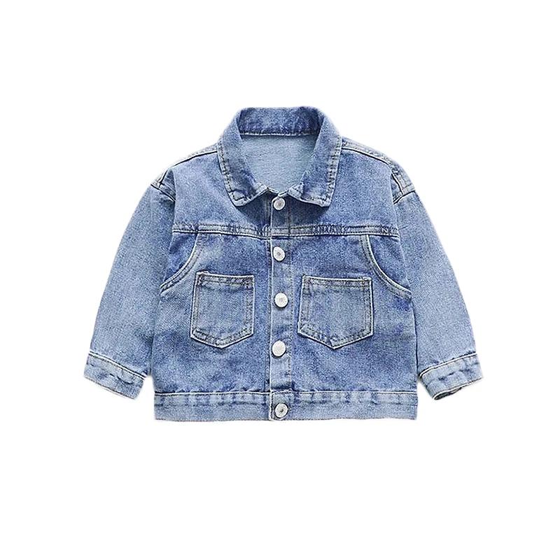 Bébé filles Denim veste printemps automne enfants Jean manteau pour filles douce petite princesse vê