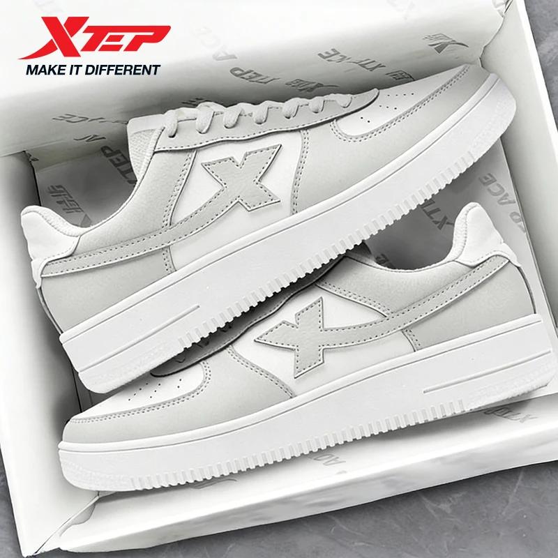 Xtep chaussures de skateboard pour hommes à la mode Style de rue mode bas semelle épaisse durabilité