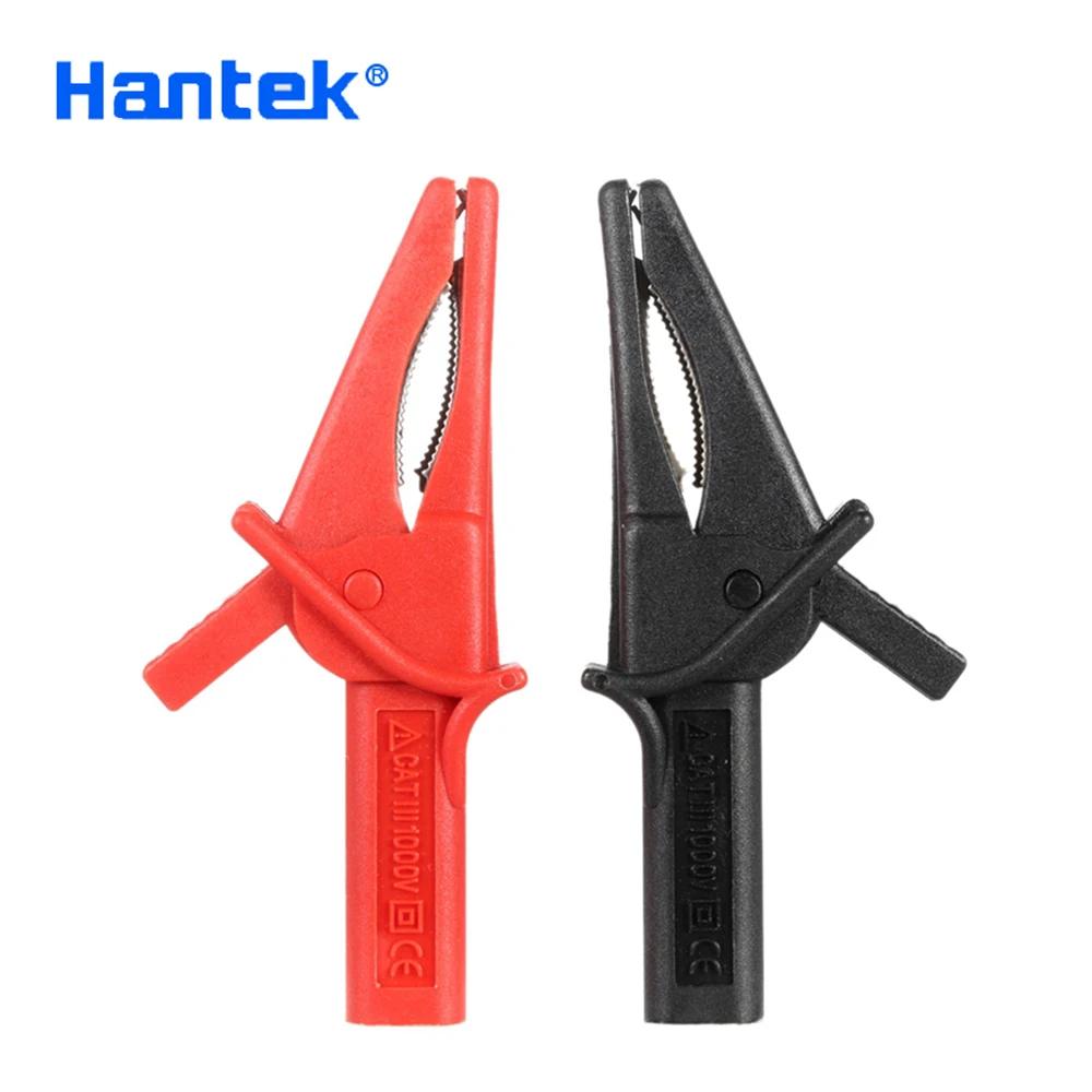 Hantek-Pince crocodile électrique DolDave HT18A, 4mm, pour oscilloscope numérique USB, accessoires d