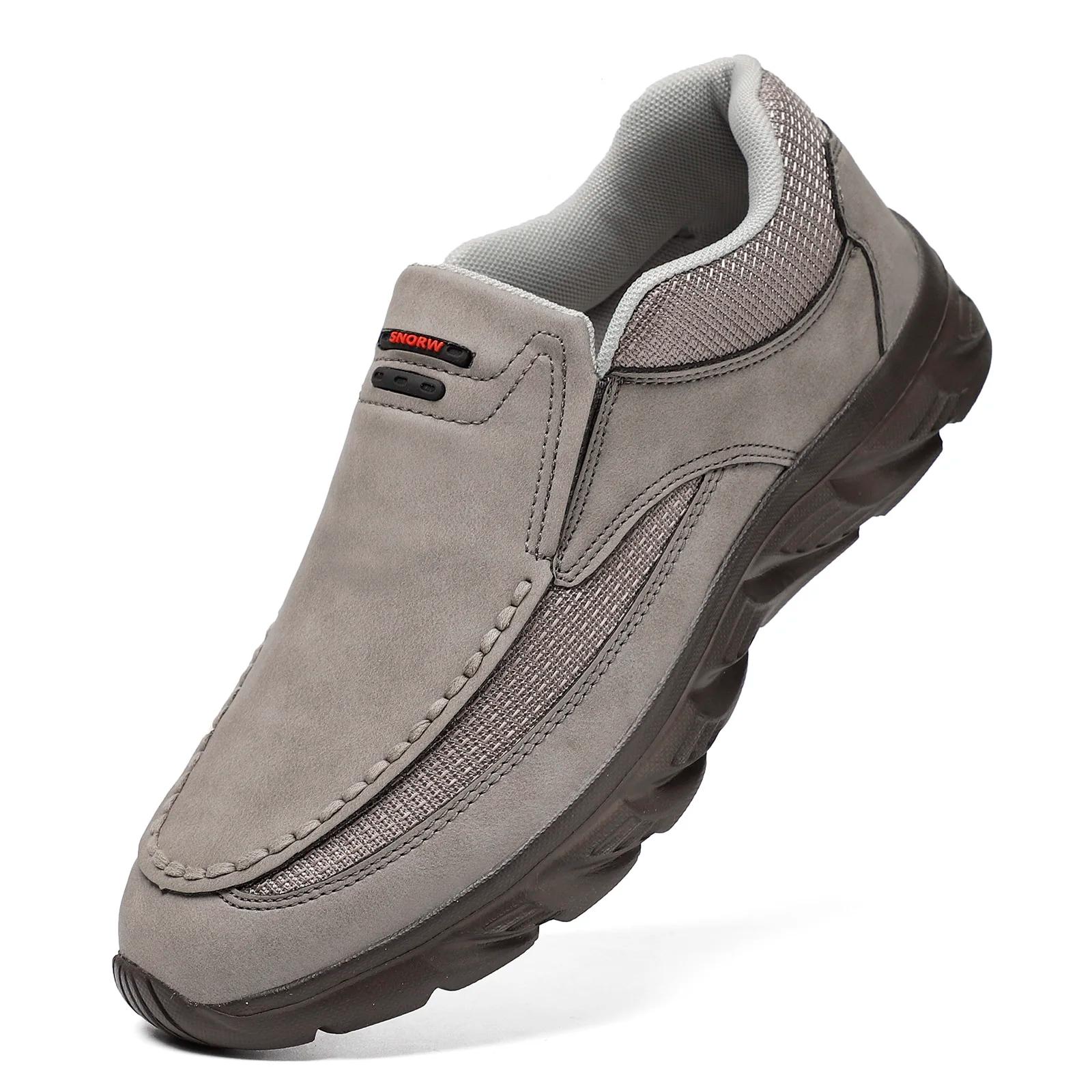 Mocassins homme cuir respirants 2024 - Baskets plates confortables - Chaussures décontractées nouveau modèle