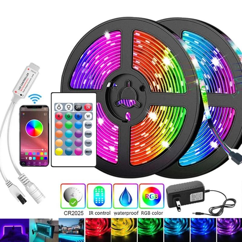 30 LED s/m 5050 bande LED 5 M LED bande lumineuse ruban LED 15 M 20 M 30 M rgb LED bande de diode Bl