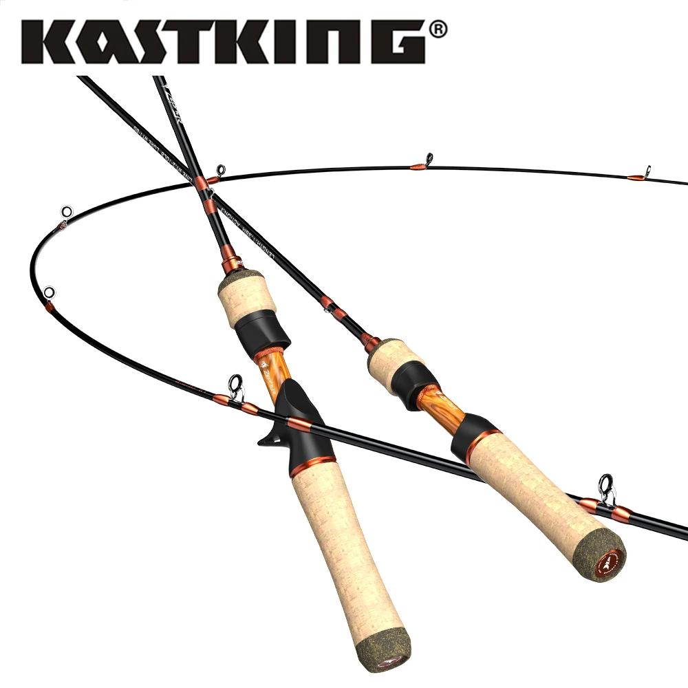 KastKing Zephyr appât système Finesse UL filature coulée canne à pêche en Fiber de carbone 2 pièces