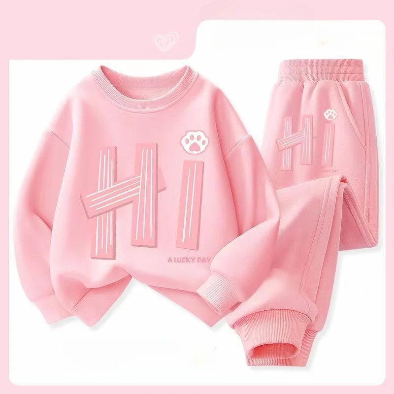 Vêtements d'automne pour bébés garçons, T-shirts et pantalons imprimés à la mode, ensemble 2 pièces
