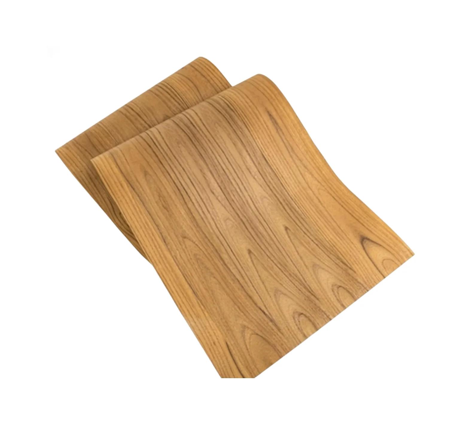 Longueur: 2,5 mètres largeur: 580mm d'épaisseur: 0,25mm placage de bois naturel avec feuilles de pla