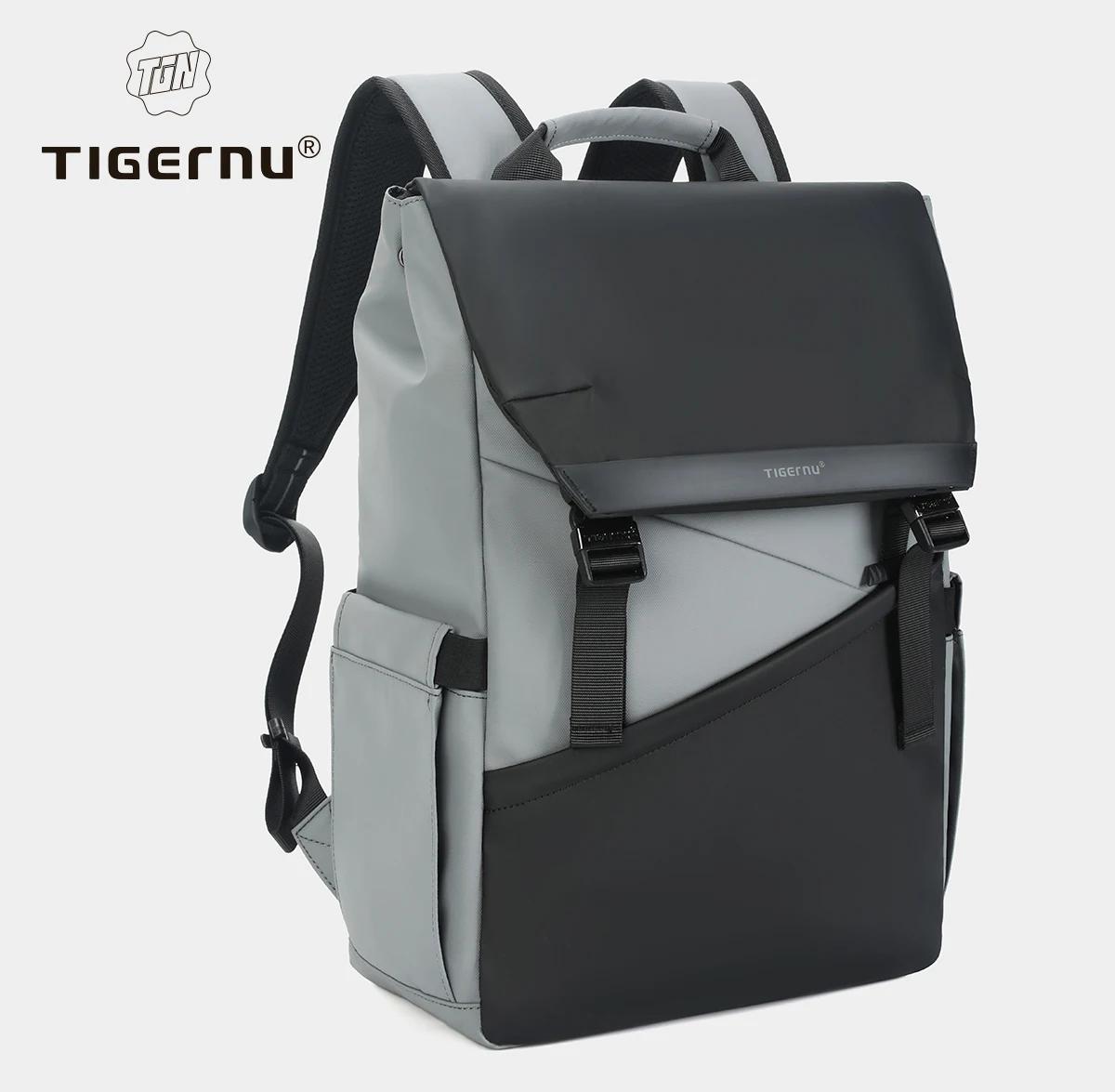 Tigernu mode sac à dos hommes Style coréen sac à dos pour ordinateur portable sac à dos étanche sacs
