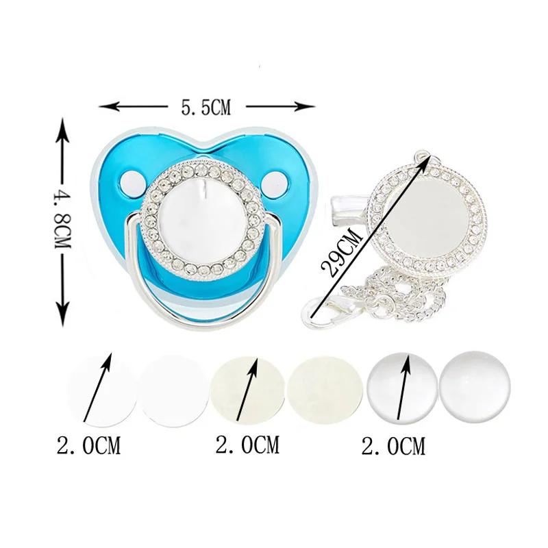 Attache-sucette vierge uniquement, couvercle, cadeau de réception-cadeau pour bébé, accessoires de s