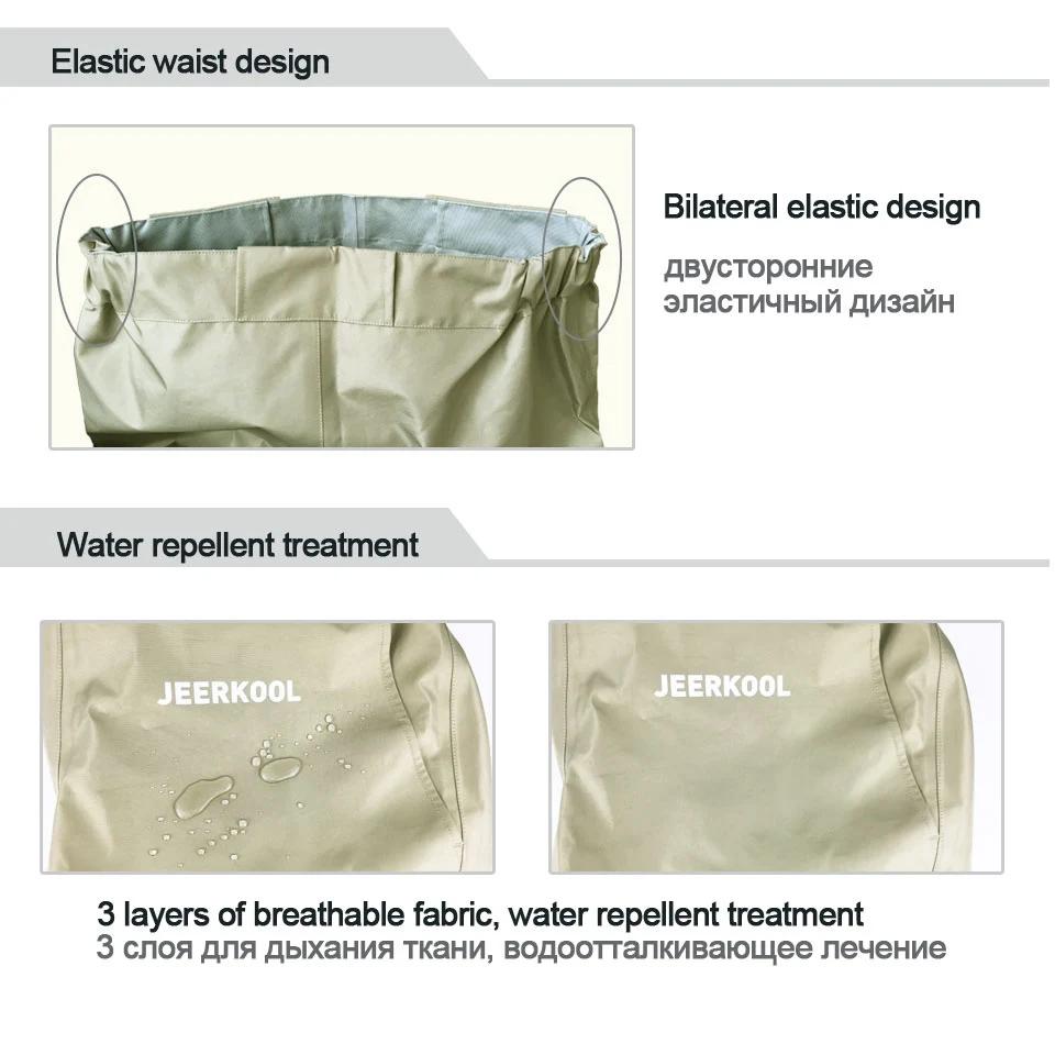 JEERKOOL – cuissardes de pêche à la mouche, pantalons de pataugeoire originaux, salopette 3 couches,
