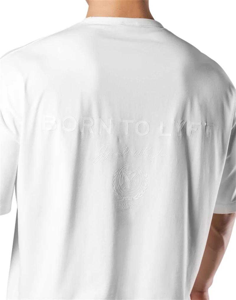 CircFT Noir Lettre Imprimer M-3XL BIG T-Coalition Hommes 100% Coton At Respzed-Chemises Hommes High