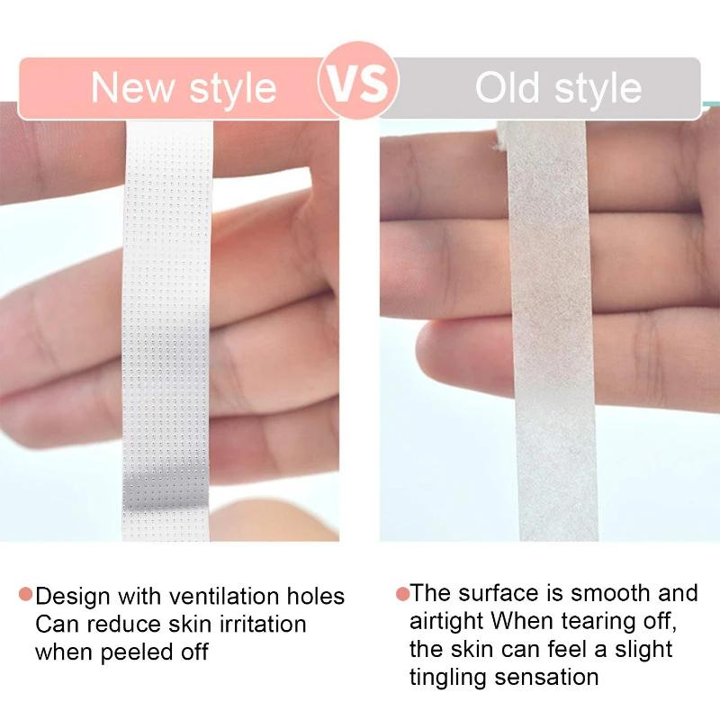 2/3 rouleaux de ruban isolant japonais pour Extension de cils, non pelucheux, coussinets sous les ye