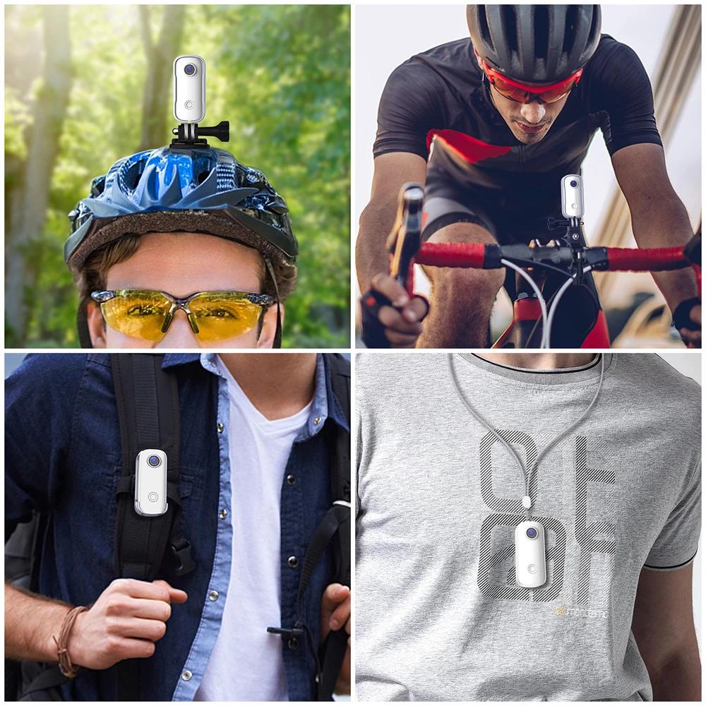SJCAM C100 Plus caméra d'action 4K 30M étanche 2.4G WiFi Action Sport caméra d'action EIS vélo Sport