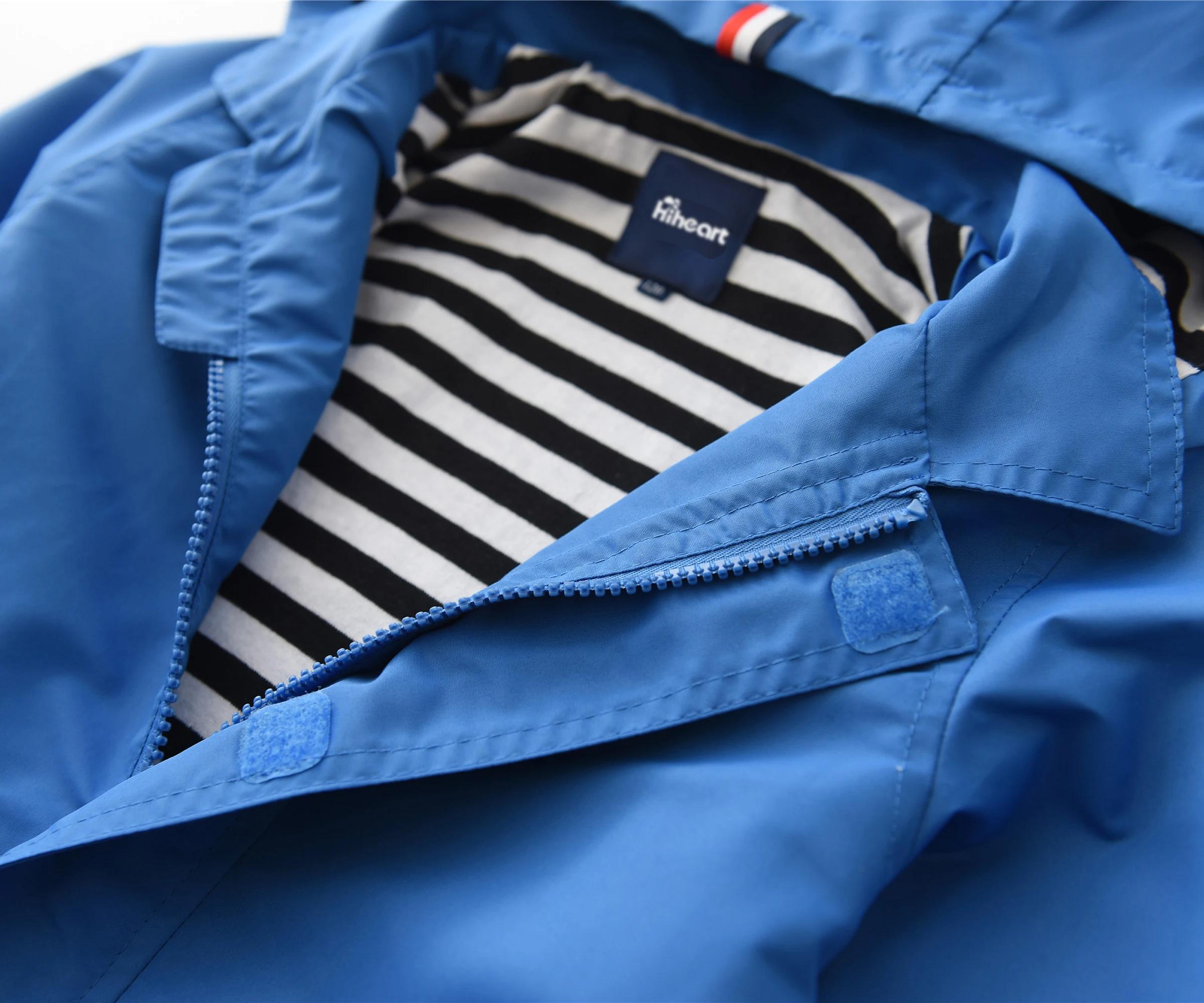 Vestes à capuche imperméables pour enfants, coupe-vent doublé de coton sportif, vestes d'extérieur p