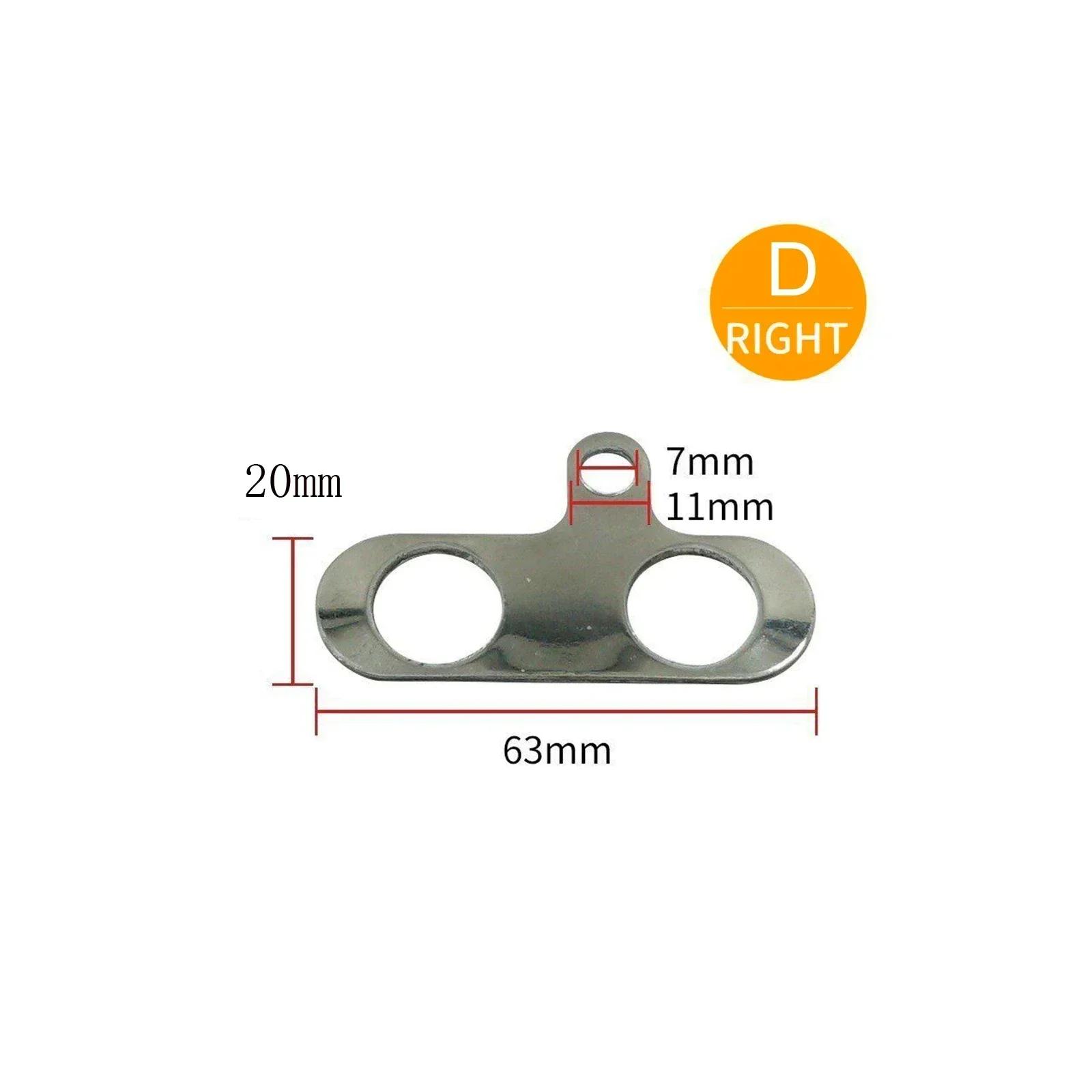 Support universel en acier inoxydable pour moto, 16MM, pour interrupteur à bouton étanche, équipemen