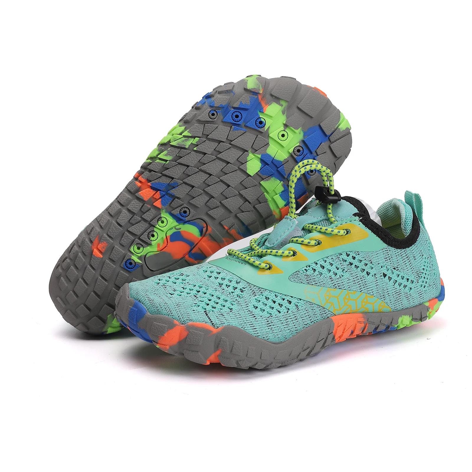 Chaussures d'eau pour enfants, pieds nus, confortables, chaussures de course, respirantes, antidérap
