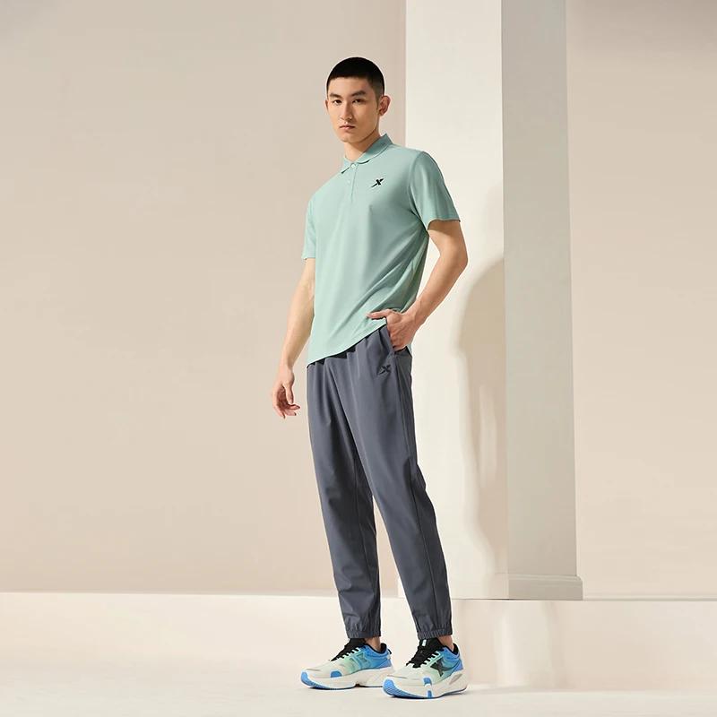 Xtep tissé pantalons de survêtement pour hommes été respirant hommes pantalons de survêtement confor