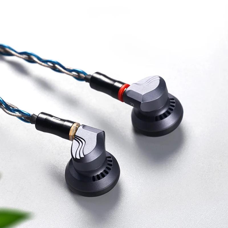 Yincrow RW-3000 phare métal HIFI Audiophile écouteur moniteur 15mm entraînement dynamique basse DJ é