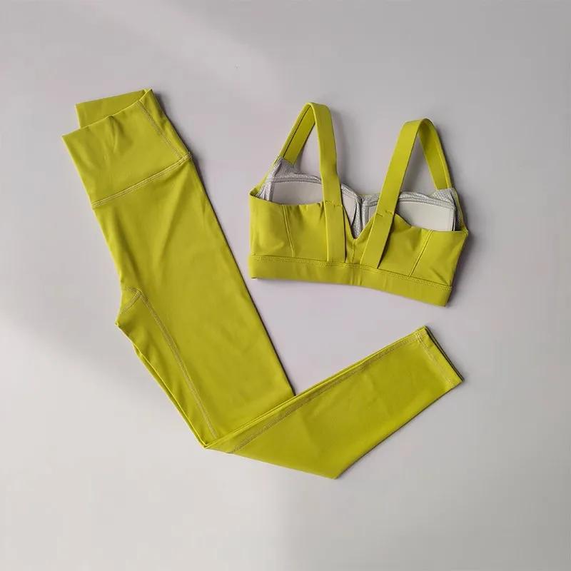 Ensemble de Yoga sans couture pour femmes, vêtements d'entraînement, vêtements de sport, Fitness, so