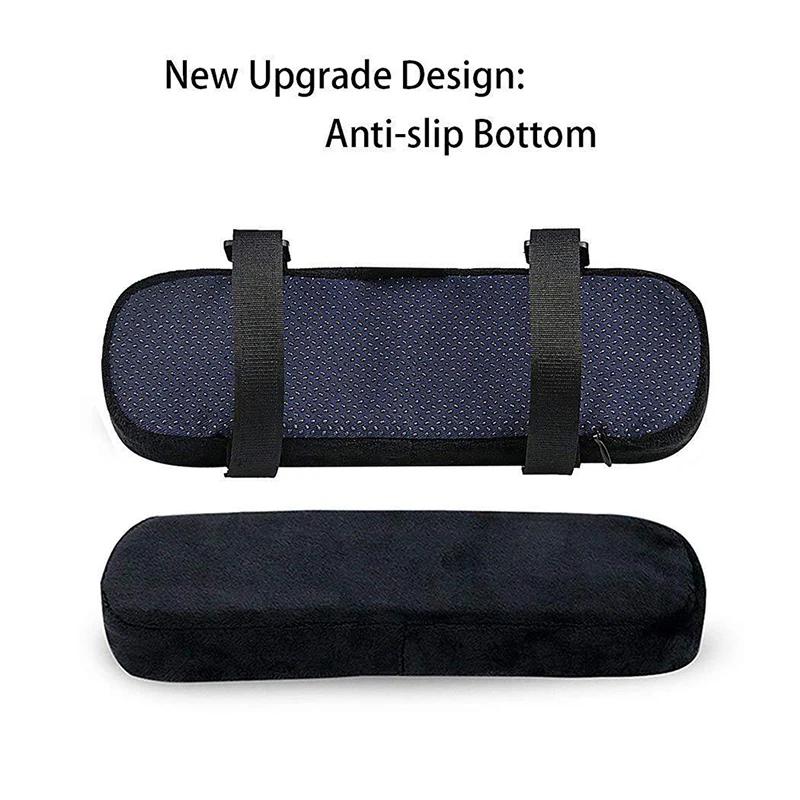 1 pièces rebond lent mousse à mémoire de forme accoudoir coussin tapis de chaise repose-coude couver