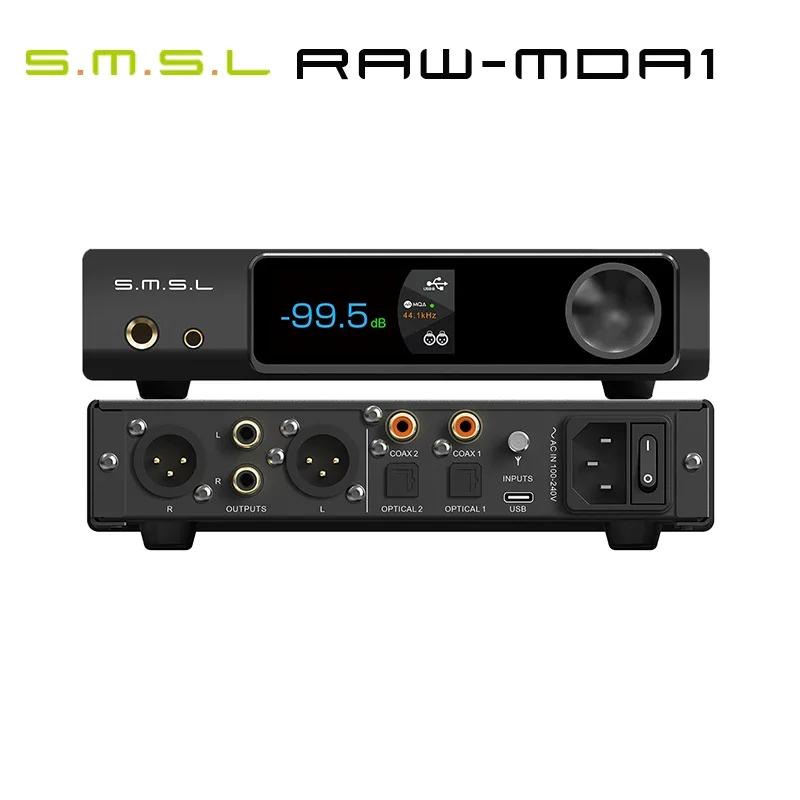 SMSL RAW-MDA1 double décodeur ES9039Q2M prise en charge MQA MQA-CD LDAC Bluetooth 5.1 DAC haute réso